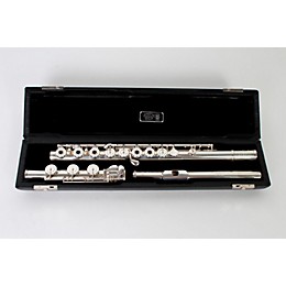 Open Box Haynes Handmade Drawn Tonehole Model Professional Flute Level 2 .016 Wall / Inline G / Gold Riser 888365670423