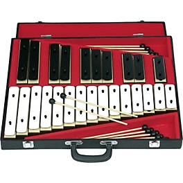 Rhythm Band 25 Note Chromatic Plastic Resonator Bell Set