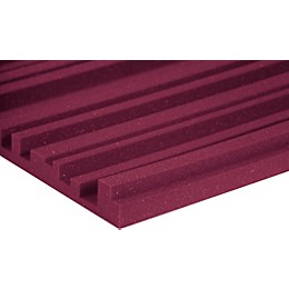 Auralex Studiofoam Metro 2' x 24" x 48" (12-Pack) Burgundy