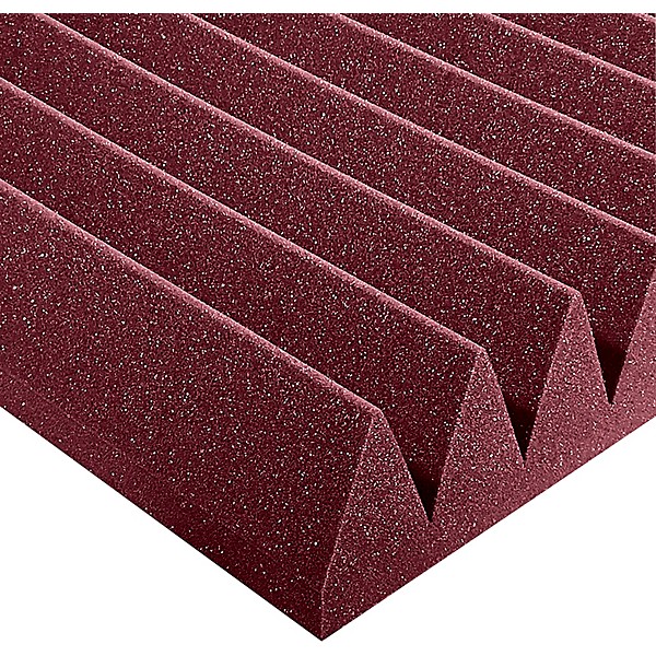 Auralex Studiofoam Wedges 6-Pack Burgundy