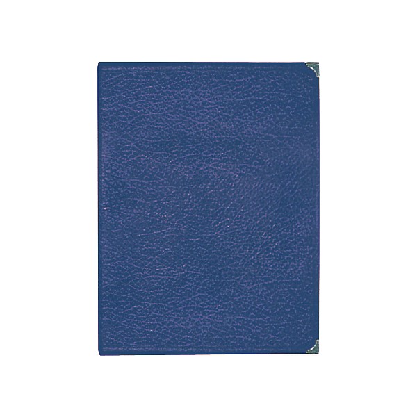 Deer River Deluxe Leatherette Choral Folio Blue