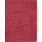 Deer River Deluxe Leatherette Choral Folio Red thumbnail