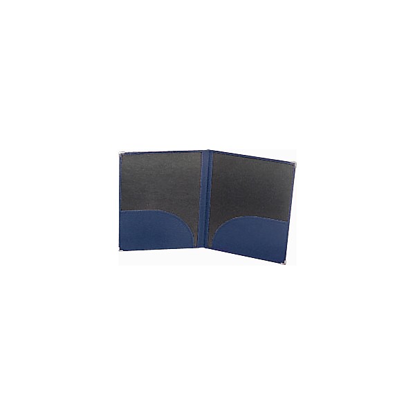 Deer River Deluxe Leatherette Band Folio Blue