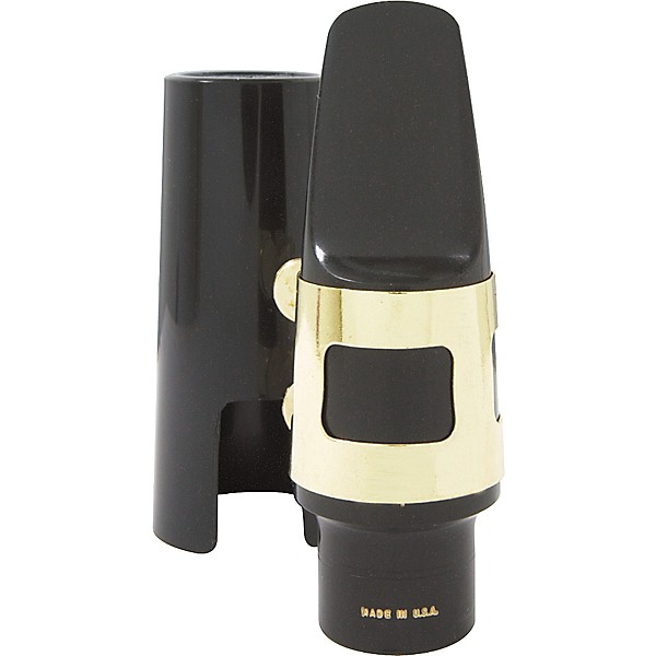 Open Box Meyer Hard Rubber Alto Saxophone Mouthpiece Level 2 6 Medium 194744304309