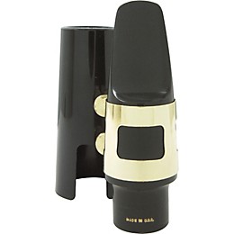 Open Box Meyer Hard Rubber Alto Saxophone Mouthpiece Level 2 8 Medium 194744501081