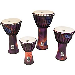 Open Box Toca Synergy Freestyle Rope Tuned Djembe Level 1 12 in. Purple