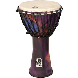 Toca Synergy Freestyle Rope Tuned Djembe 10 in. Purple