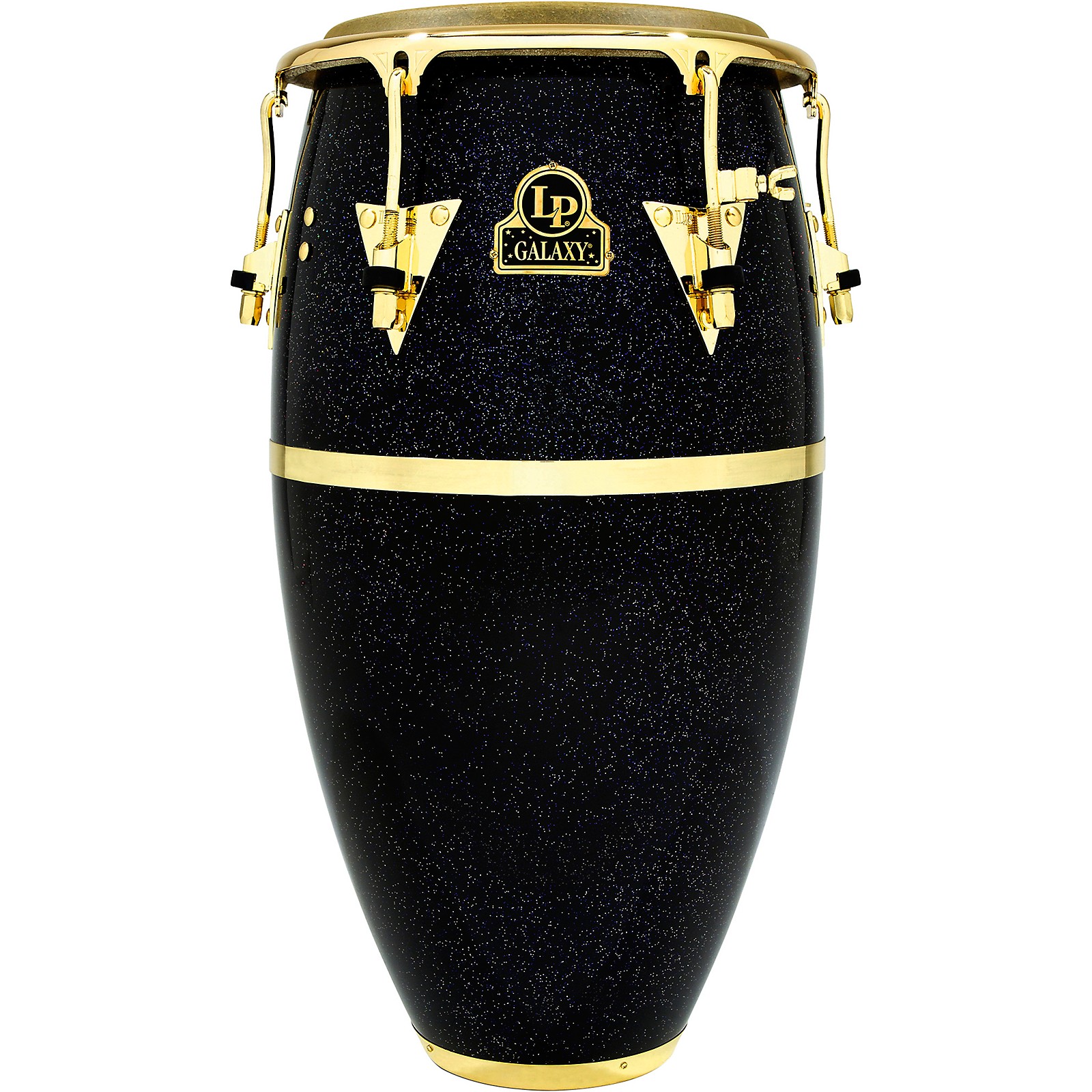 LP Galaxy Series Fiberglass Conga With Gold Hardware 12.5 In