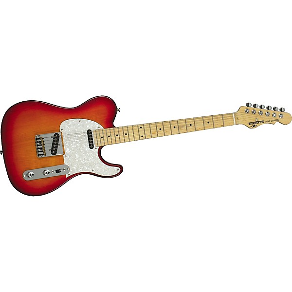 G&L ASAT Classic Premium Maple Solid Body Electric Guitar Cherry