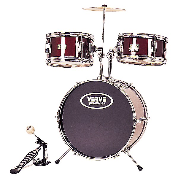 Verve 3 Piece Junior Drum Set AJD-302 Black