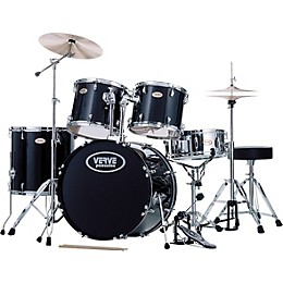 Verve DP-22APEX 5 Piece Drum Set Black | Guitar Center