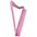 Rees Harps Sharpsicle Harp Natural Maple Rees Harps Sharpsicle Harp Pink