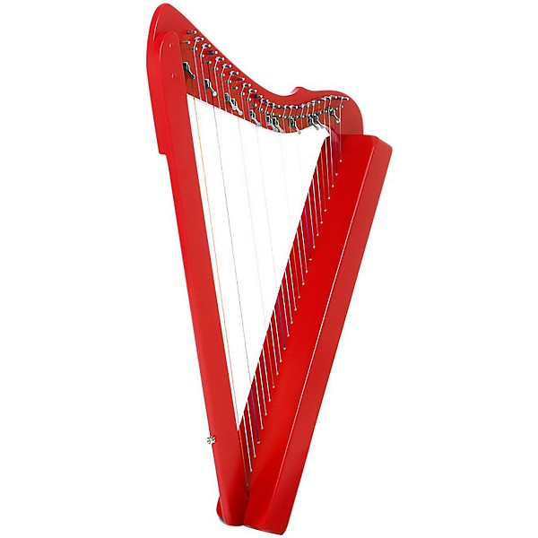 Rees Harps Flatsicle Harp Red