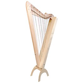 Rees Harps Grand Harpsicle Harp Black Rees Harps Grand Harpsicle Harp Natural Maple