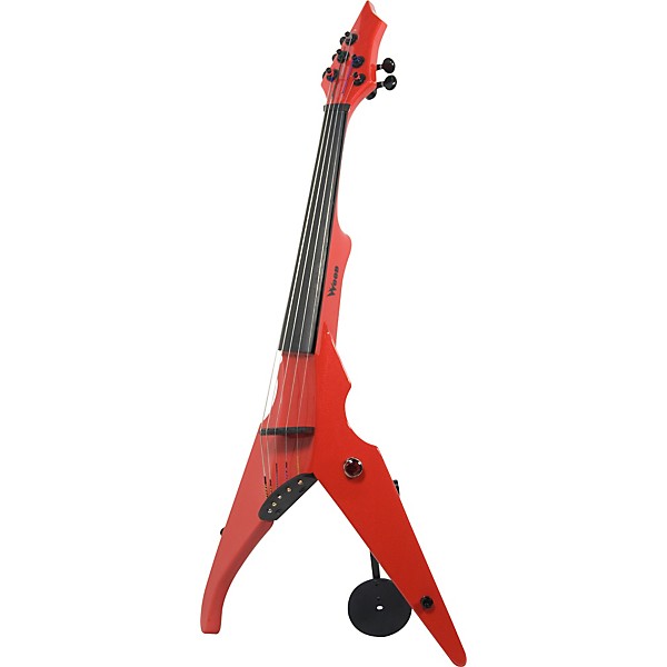 Wood Violins 5-String Fretless Viper Electric Violin Red Pearlized ...