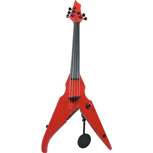 Wood Violins 5-String Fretless Viper Electric Violin Red Pearlized ...