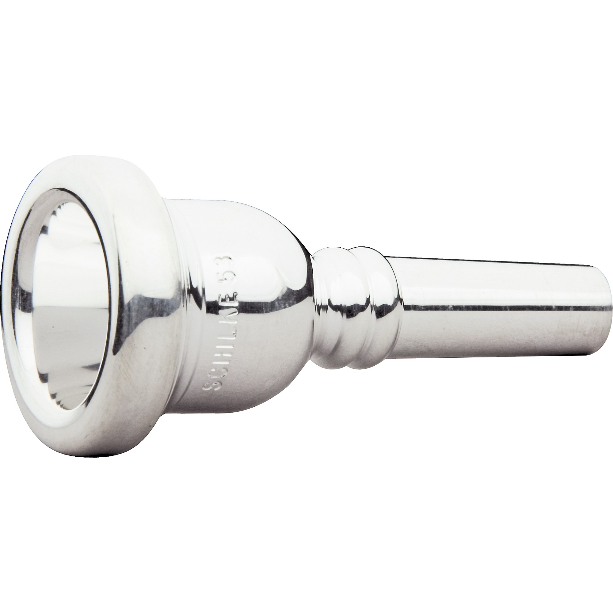Groove Series Trombone Large Shank Mouthpiece Silver Plated