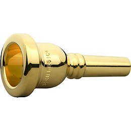 Schilke Standard Series Large Shank Trombone Mouthpiece in Gold 51C4 Gold