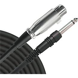 Hosa PXF105 PXF-105 XLR Female to 1/4" Male TS Unbalanced Interconnect Patch Cable 5 ft.