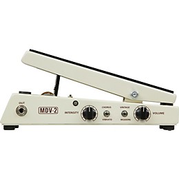 Open Box Fulltone MDV2 Mini-Deja'Vibe 2 Guitar Effects Pedal Level 1 Cream