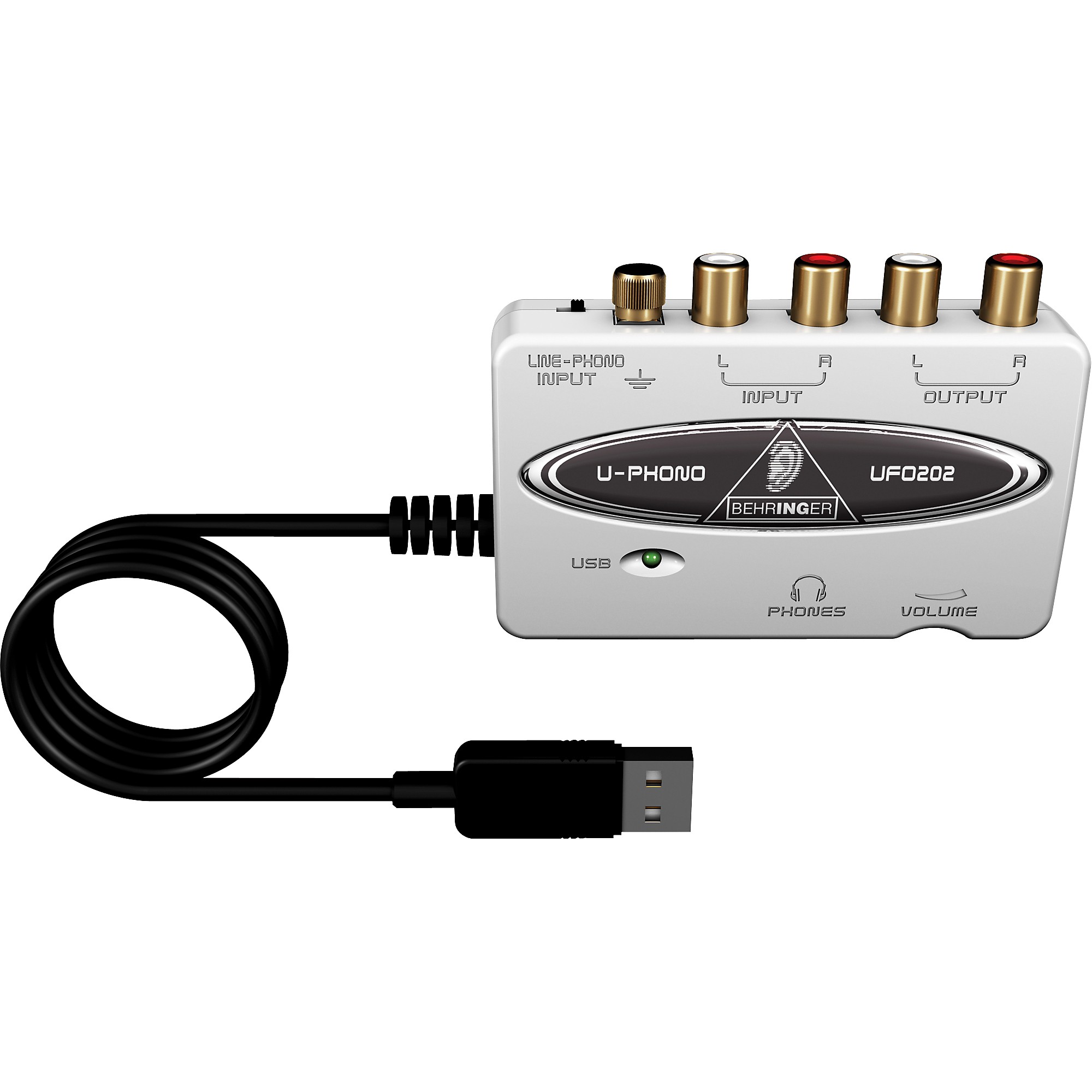 Behringer UPHONO UFO202 USB Audio Interface | Guitar Center