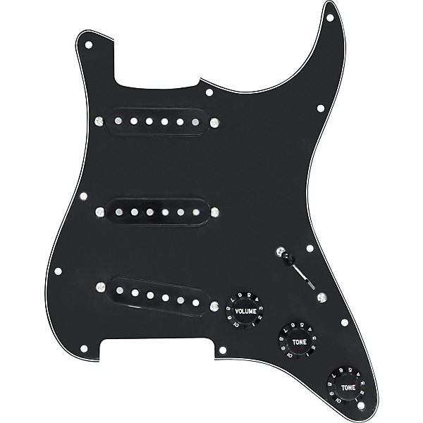 DiMarzio Area Model Prewired Pickguard Black