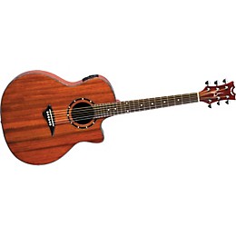 Dean Exotica Paduk Acoustic-Electric Guitar Natural