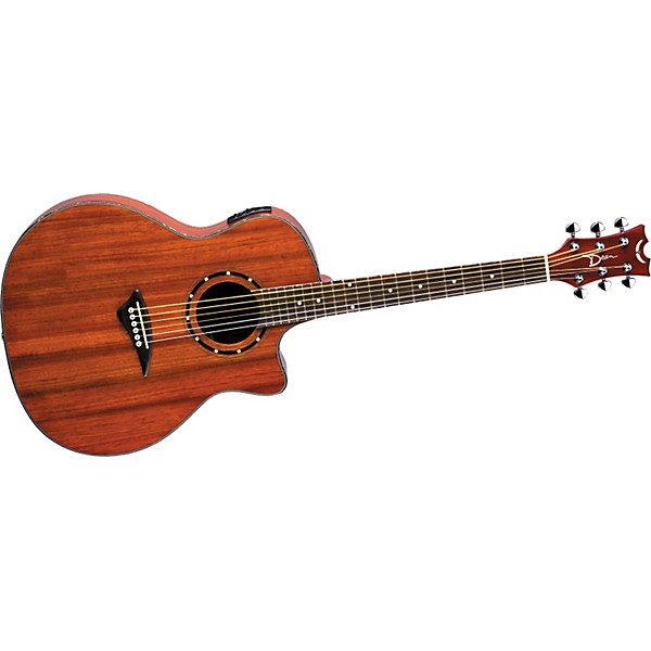 Dean Exotica Paduk Acoustic-Electric Guitar Natural