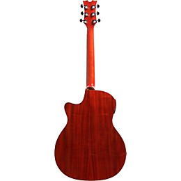 Dean Exotica Paduk Acoustic-Electric Guitar Natural