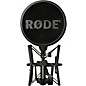 RODE NT1-A Large-Diaphragm Condenser Microphone With SM6 Shockmount and Pop Filter, XLR Cable and Dust Cover