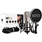 Open Box RODE NT1-A Cardioid Condenser Microphone Bundle Level 2  194744311925
