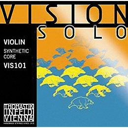 Thomastik Vision Solo 4/4 Size Violin Strings 4/4 Size Steel E String