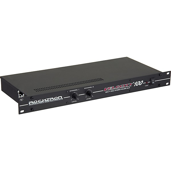 Open Box Rocktron Velocity 100 Power Amp Level 1