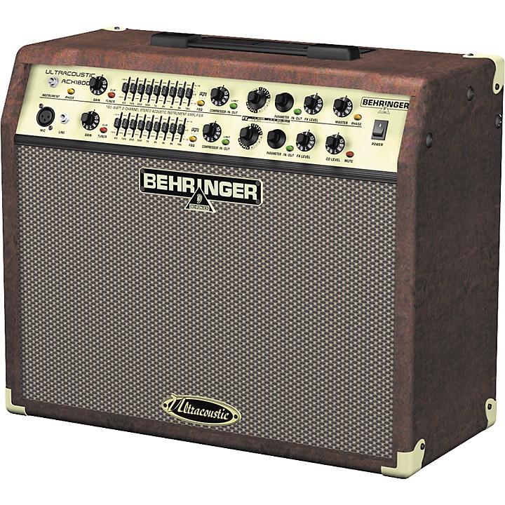 Restock Behringer ULTRACOUSTIC ACX1800 Acoustic Guitar Amplifier Restock Behringer ULTRACOUSTIC ACX1800 Acoustic Guitar Amplifier