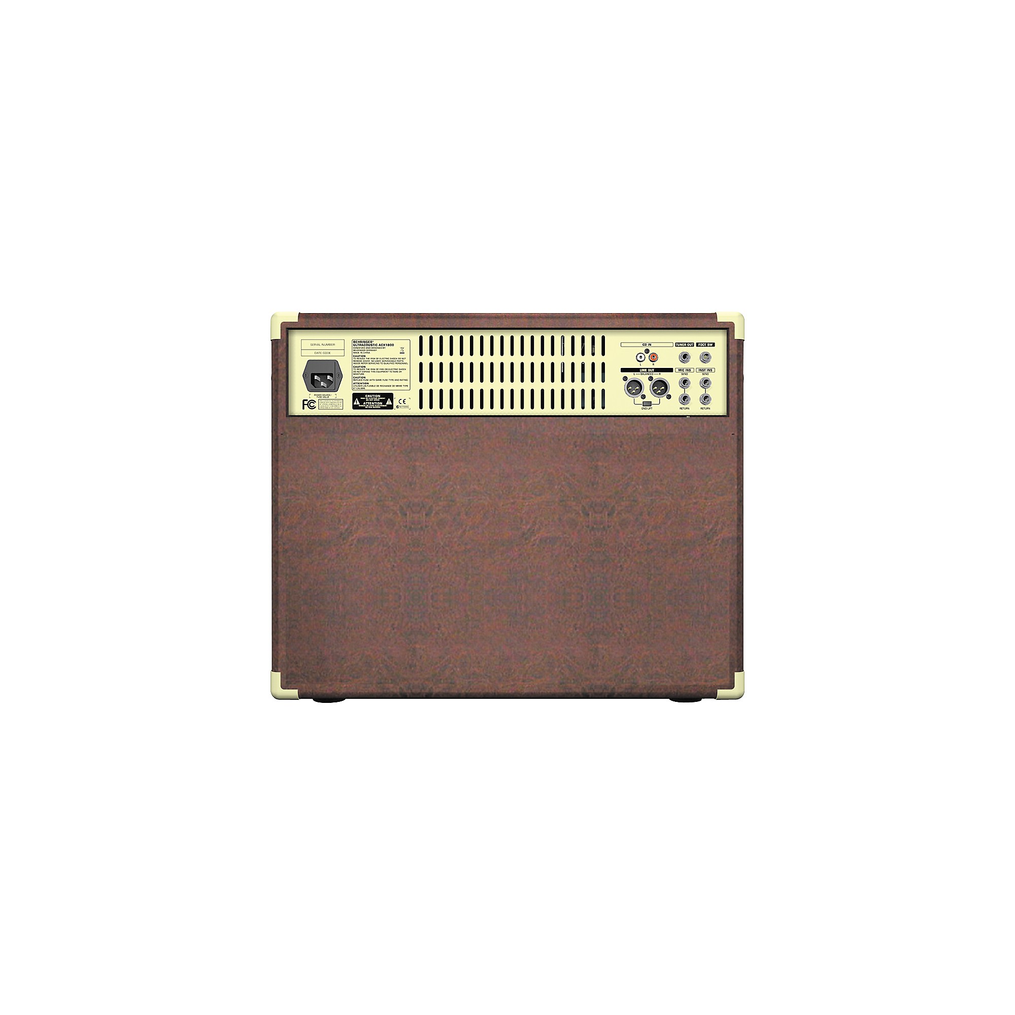Restock Behringer ULTRACOUSTIC ACX1800 Acoustic Guitar Amplifier