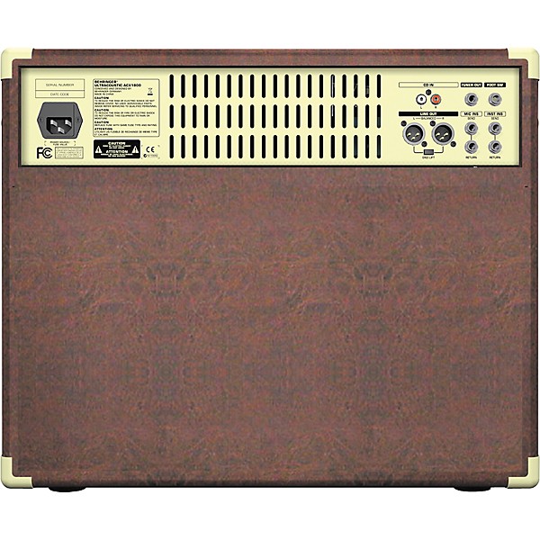 Restock Behringer ULTRACOUSTIC ACX1800 Acoustic Guitar Amplifier