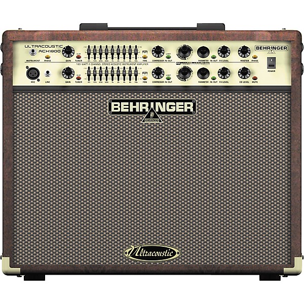 楽器 BEHRINGER ULTRACOUSTIC ACX1800 Behringer Ultracoustic ACX1800 - 180-watt 2x8