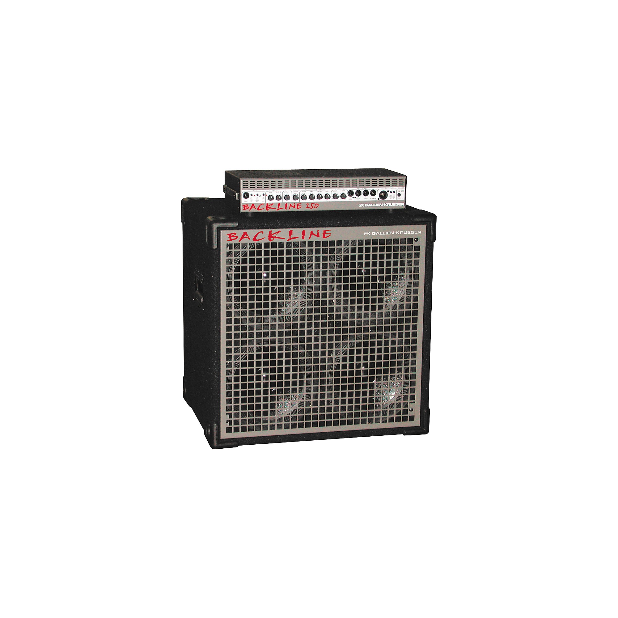 Gallien-Krueger Backline 250 Head and 410 BLX Cab Half Stack
