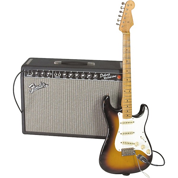 Open Box Fender Vintage Reissue '65 Deluxe Reverb Guitar Combo Amp Level 2 Black 197881119355