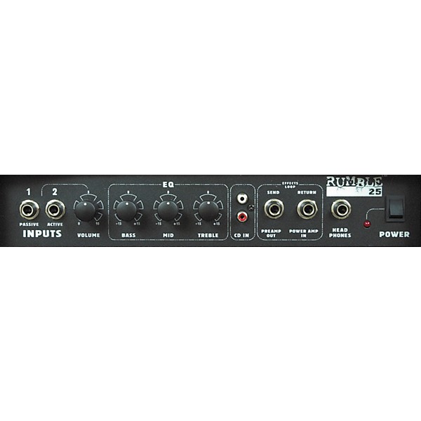 Fender Rumble 25 Bass Combo Amplifier | Guitar Center