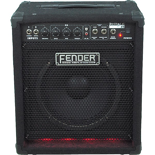 アンプ fender rumble 25 Open Box Fender Rumble 25 1x8 25W Bass Combo Amp | Guitar Center