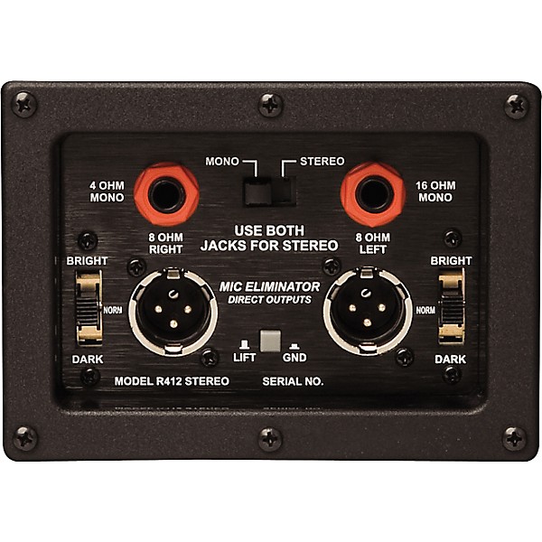 Randall R412XLT100 Cabinet Black