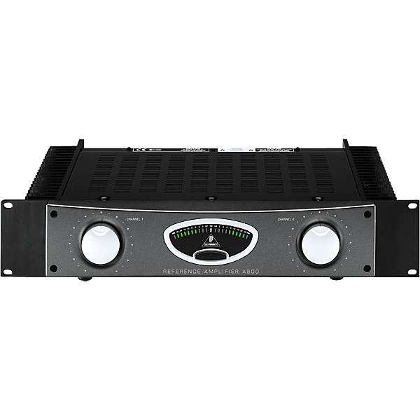 Open Box Behringer A500 600W Reference-Class Studio Power Amplifier Level 2 Regular 190839257130