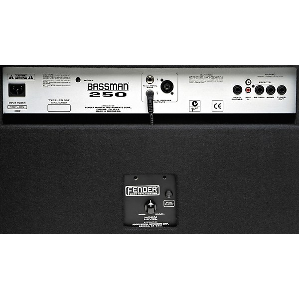 fender BASSMAN 250 250W ベースコンボアンプ Open Box Fender Bassman 250/210 Bass Combo Amp | Guitar Center
