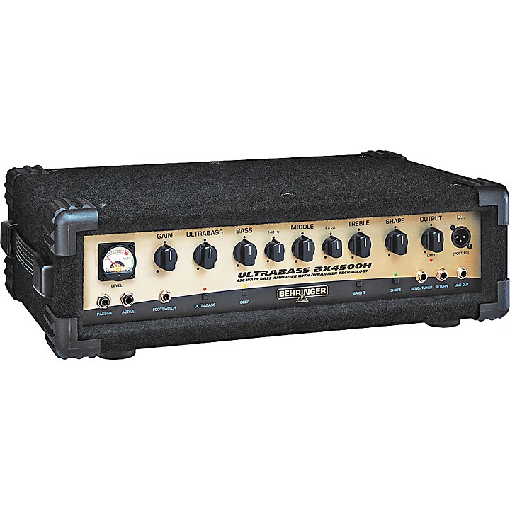 【値下げ】Behringer BX4500H ベースヘッド 動作良好 Restock Behringer ULTRABASS BX4500H Bass Amp Head | Guitar Center