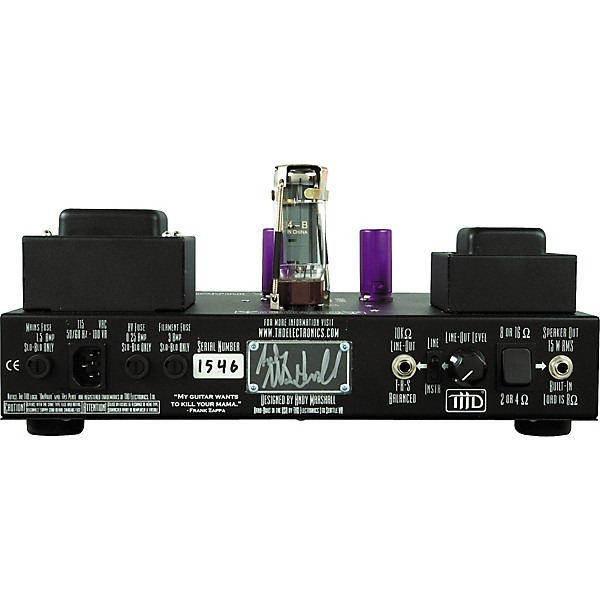 Open Box THD UniValve 15W Class A Amplifier Head | Guitar Center