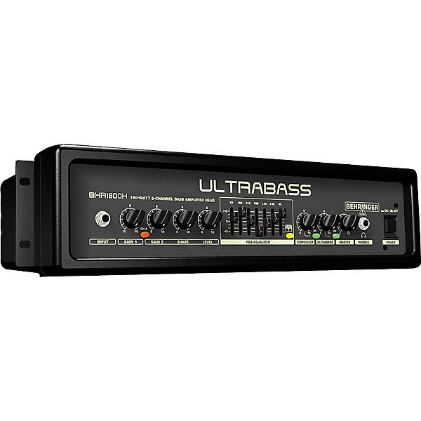 ベースアンプ BEHRINGER ULTRABASS BX1800 180W Behringer BX1800 180 Watt Bass Amp – Wendell's Music