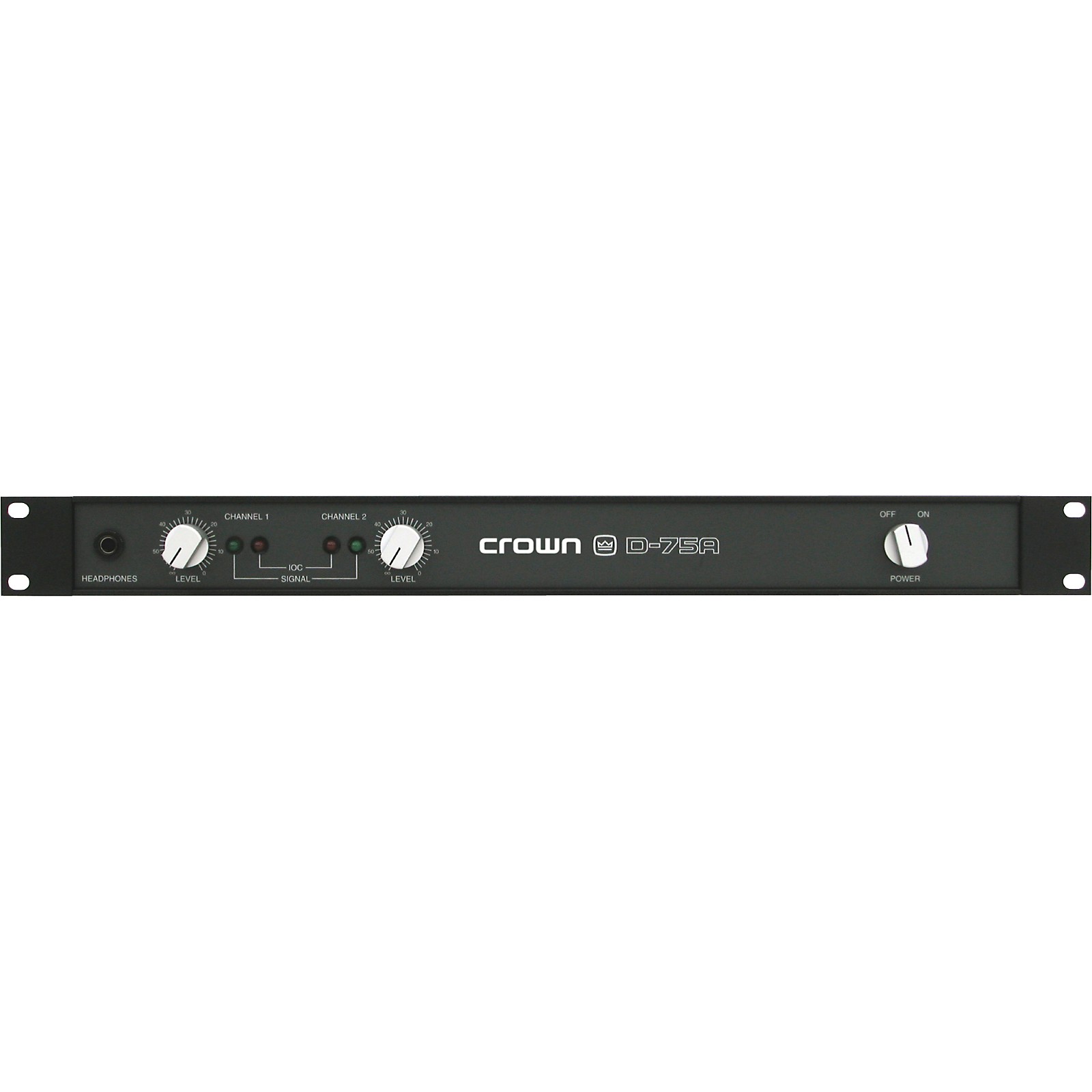 Crown D-75A Single Space Stereo Power Amp | Guitar Center