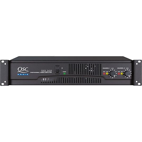 QSC RMX 2450 パワーアンプ QSC RMX-2450 Amplifier 2x 750Watt, 4Ohm | USA
