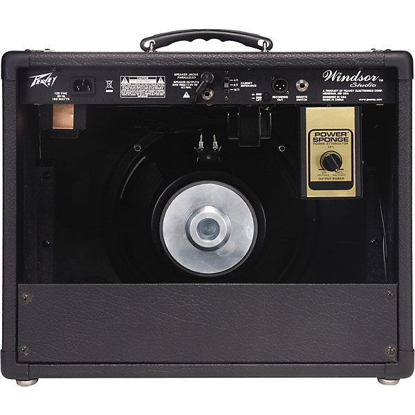 Open Box Peavey Windsor Studio 20W 1x12 Tube Combo Amp Black Open Box Peavey Windsor Studio 20W 1x12 Tube Combo Amp Black